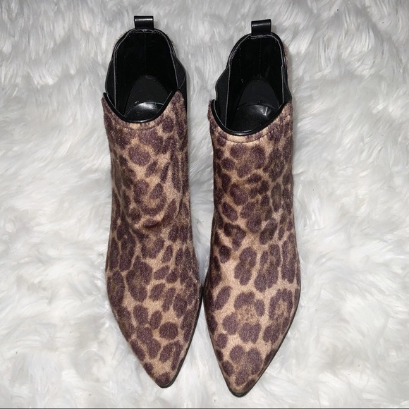 Nine West leopard bootie - Picture 3 of 11